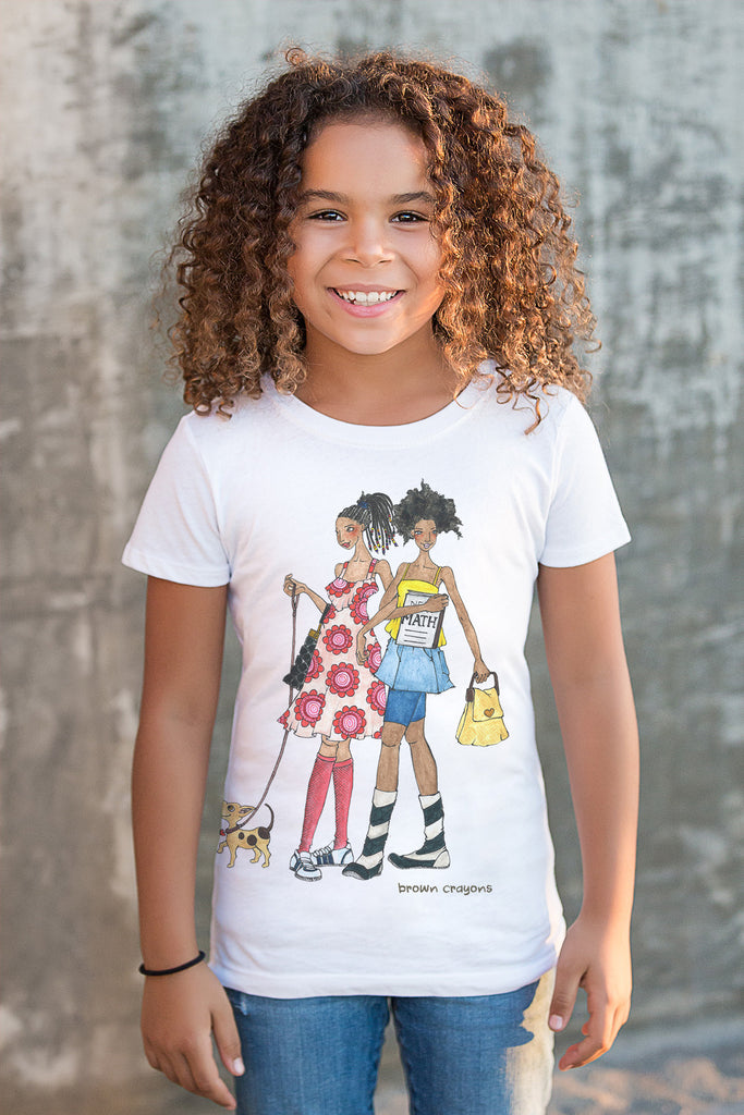 Girls brown shop shirt